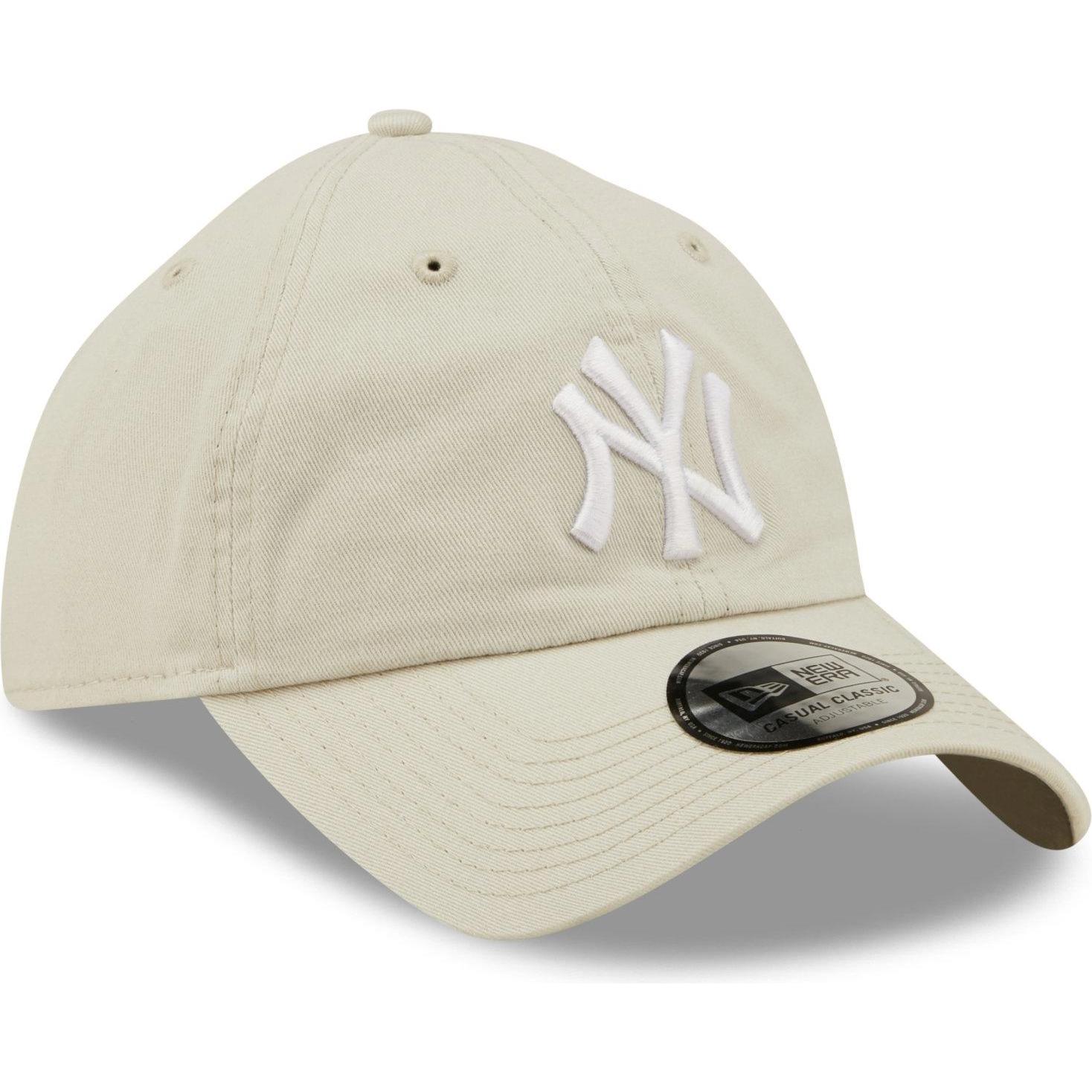 New Era, Herren, Cap, Casual Classics Washed New York Yankees, Beige