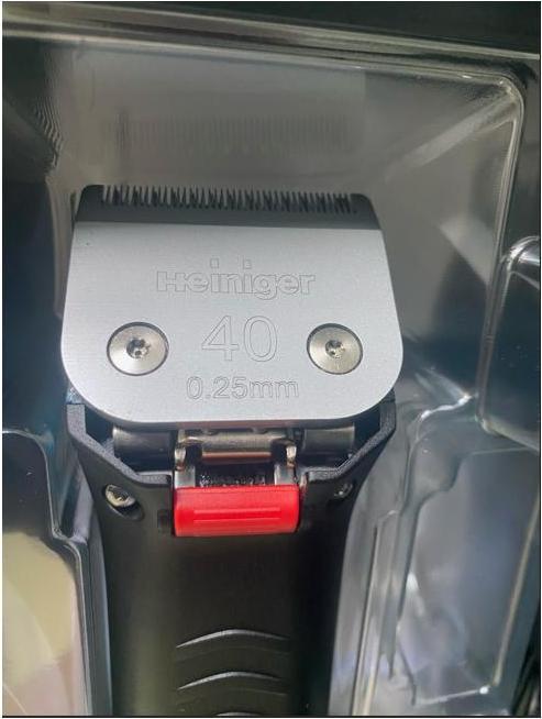 Actual product image Heiniger Opal (Dog)