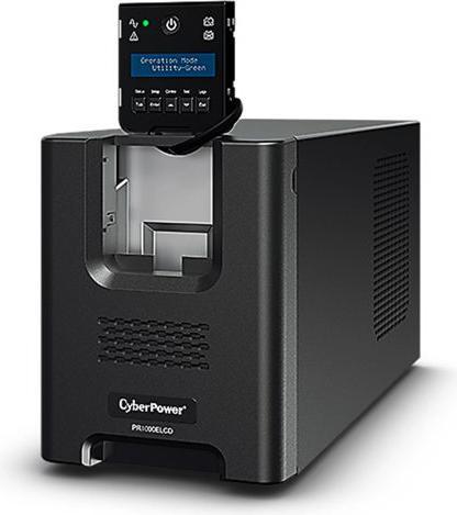 Produktbild Cyberpower PR1000ELCD Line-Interactive 1000VA/900W Sinsuwelle AVR LCD Ausgang (8) IEC RS232 USB HID EPO SNM... (1000 VA, 900 W, Line-Interaktiv USV)