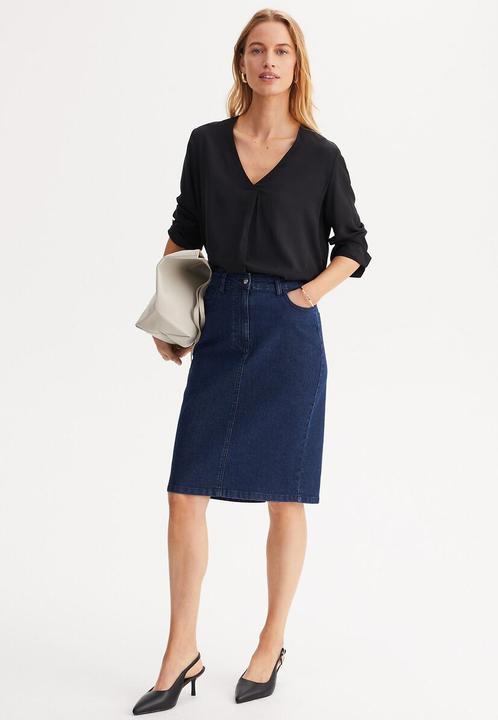 Image du produit Anne Weyburn Jupe en jean en denim stretch (38)