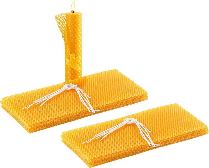 Produktbild Your Design 12 Bienenwachs-Platten zum Kerzen-Gestalten, 300 x 133 mm (12 Stk.)