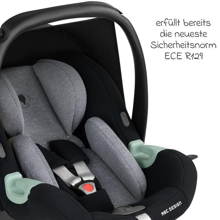 Produktbild ABC Design Babyschale Tulip (Autositz Gruppe 0+ / i-Size) (Babyschale, ECE R129/i-Size Norm)