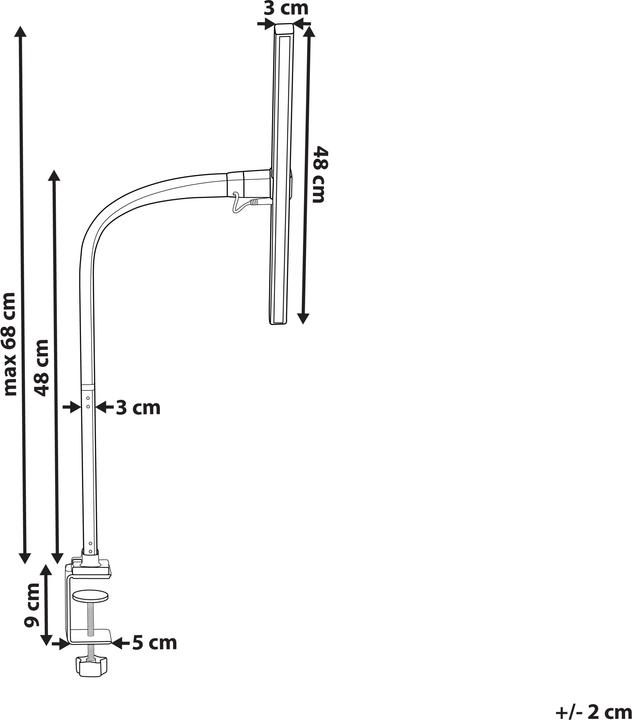 Image du produit Beliani Auriga (680 lm)