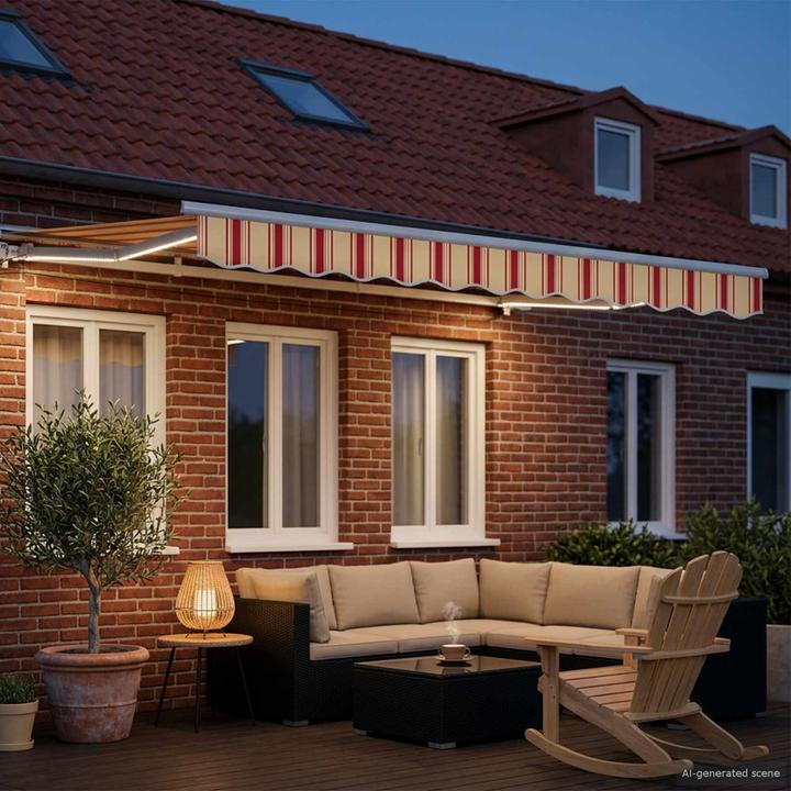 Actual product image vidaXL Manuelle Markise (2.50 m)