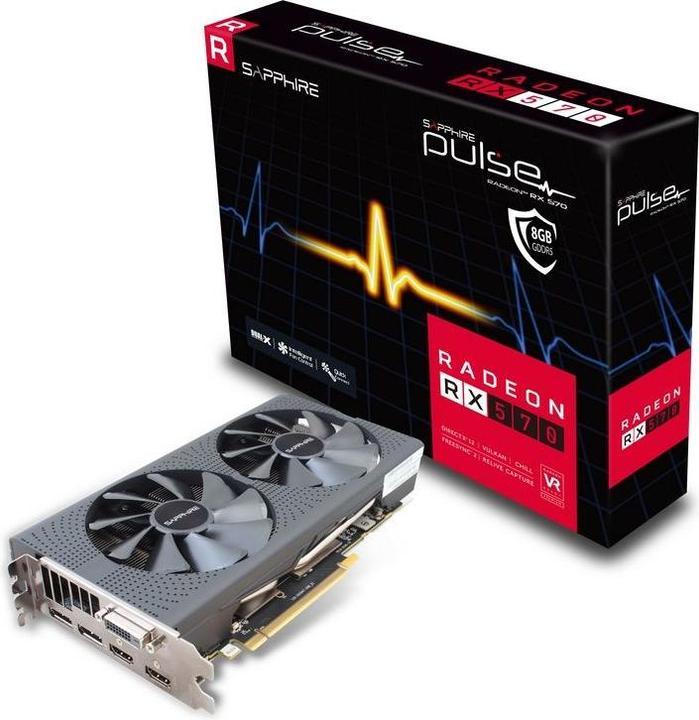 Produktbild Sapphire Pulse Radeon RX 570 (8 GB)