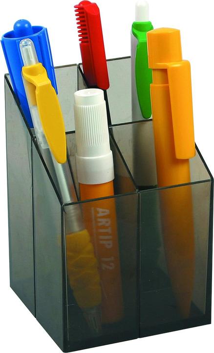 Actual product image Ico desk organiser, with dividers, black
