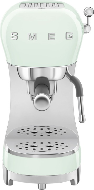 Actual product image Smeg ECF02PGEU Portafilter espresso/coffee machine Pastel green (EU plug)