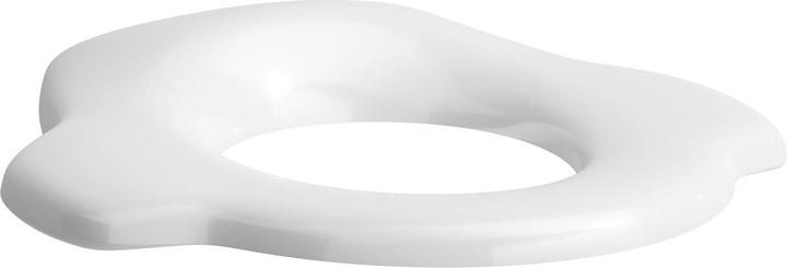 Laufen Flora kids saede u. låg - toiletsaede med håndtag, u. låg m. faste beslag, hvid