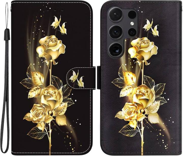 Immagine prodotto Cover-Discount Galaxy S25 Ultra - Tasche Hülle mit Blüten Motiv (Samsung Galaxy S25 Ultra)