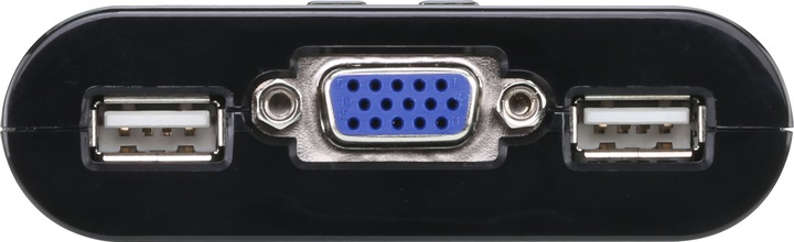 Actual product image Aten CS22U, 2-Port KVM Switch, USB, VGA
