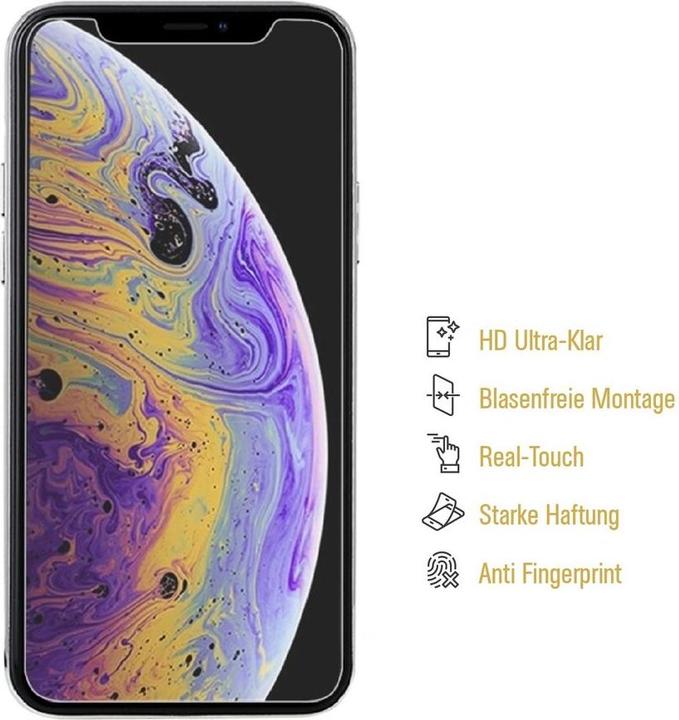 Produktbild Protectorking 2x Premium Displayschutzfolie 3D KLAR (2 Stk., Apple iPhone XS Max)