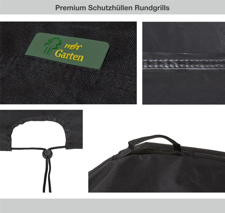 Produktbild Mehr Garten Schutzhülle für Keramikgrill Premium 2.0 Schwarz