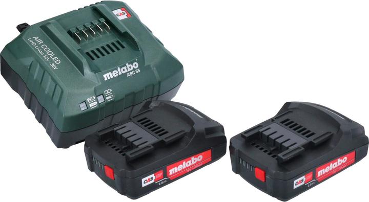 Immagine prodotto Metabo BSA 18-1000 Faretto da costruzione a batteria 18 V 1000 lm + 2x batteria ricaricabile 2.0 Ah + (1000 lm)