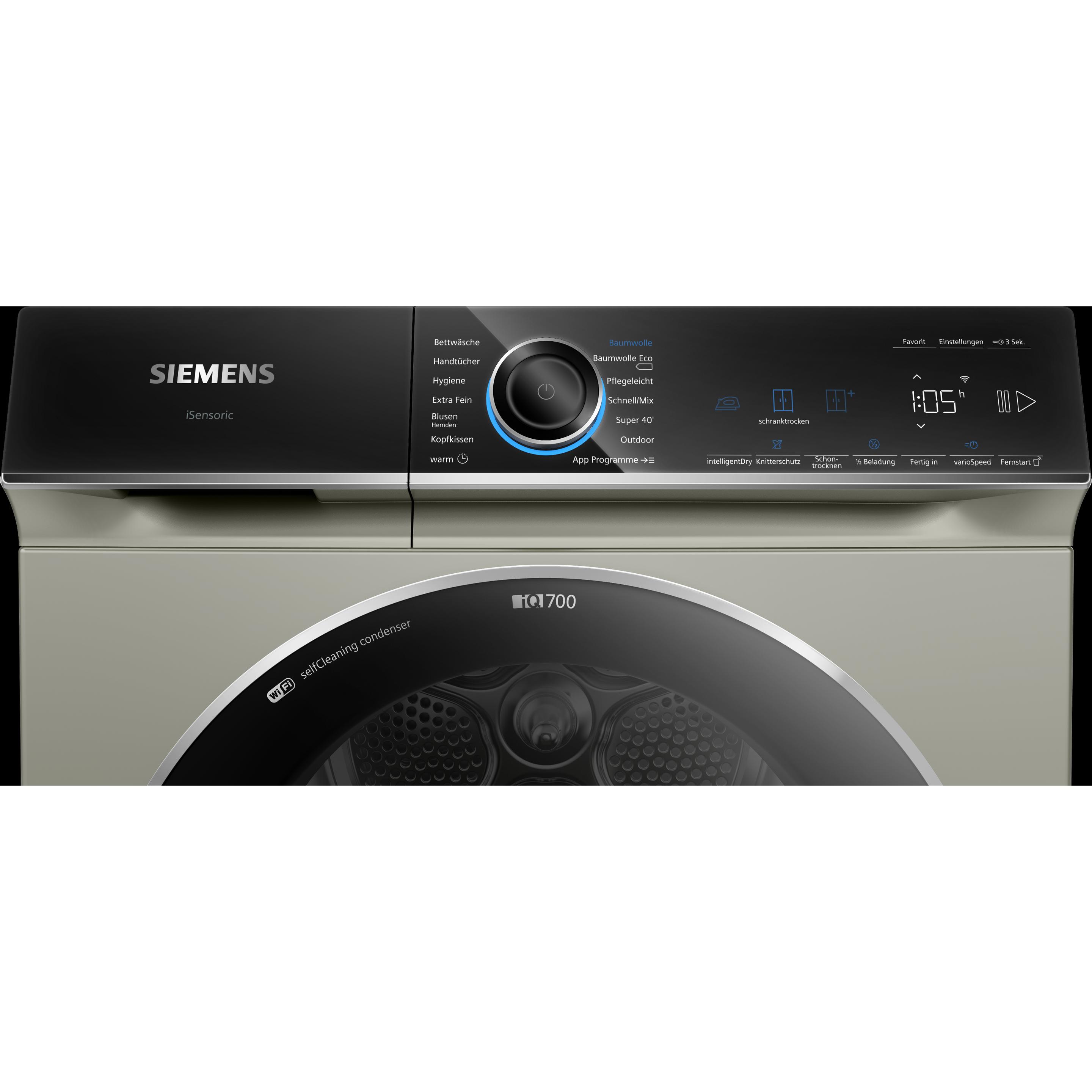 Thumbnail - Siemens WQ46B2DX40, Wäschetrockner, Silber
