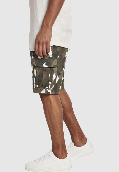 Image du produit Urban Classics Geometric Camo Stretch Twill Cargo Shorts (30)