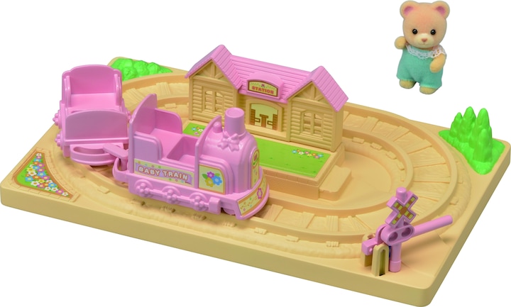 Image du produit Sylvanian Families Bébé train de l'aventure