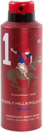 Actual product image Beverly Hills Polo Club Deodorant Sports Men One - 175 Ml (Spray, 175 ml)