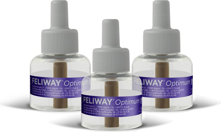 Image du produit Feliway Optimum recharge trio (Chat, 144 ml)