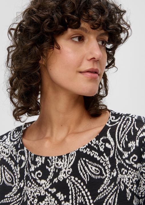 Actual product image S.Oliver Bluse Blusenshirt im O-Shape (34)