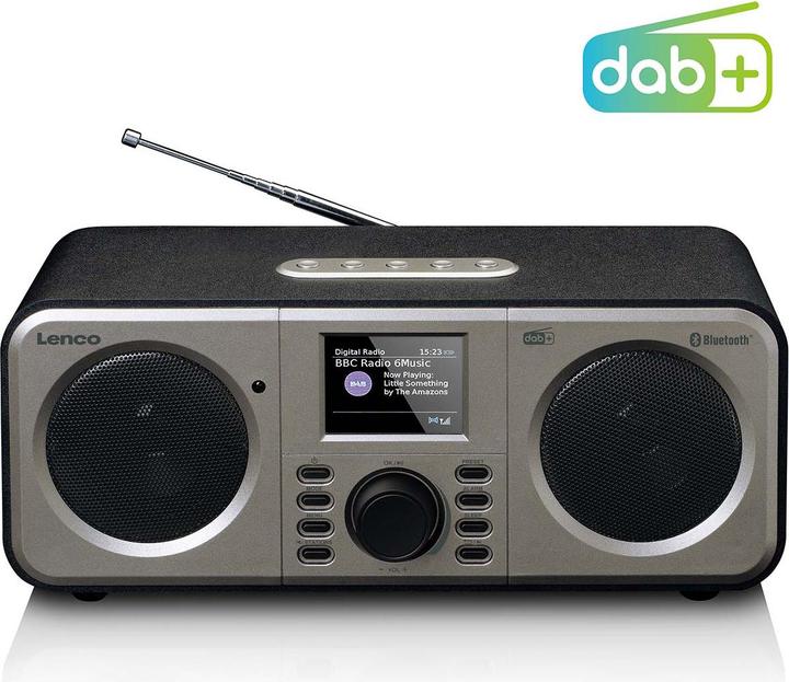 Produktbild Lenco DAR-030BK (DAB+, FM, Bluetooth)