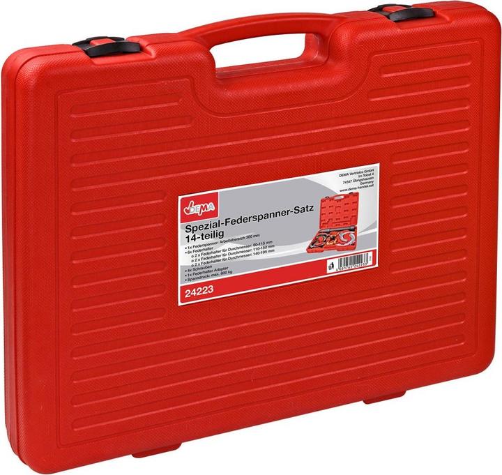 Produktbild Dema Spezial Federspanner Satz 14 teilig