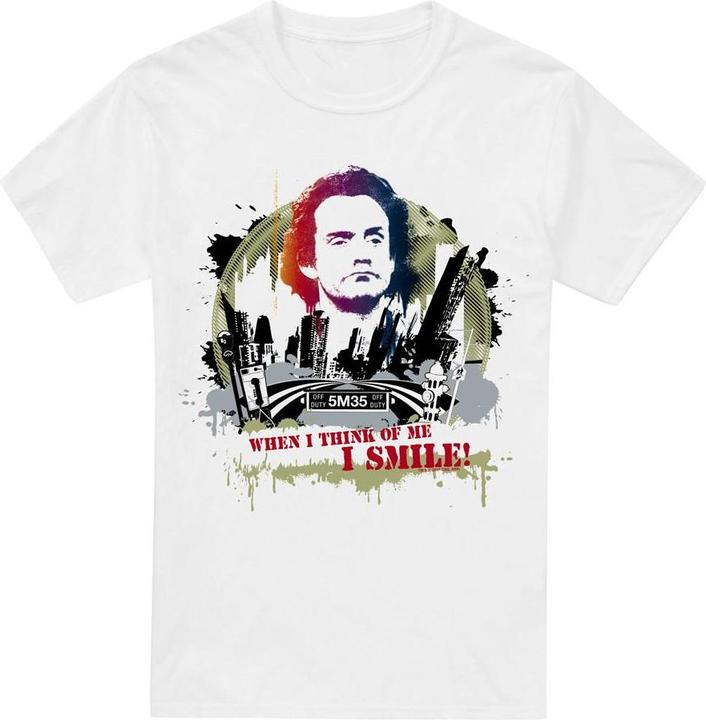 Actual product image Room05 Mens Smiling Jim T-Shirt (S)