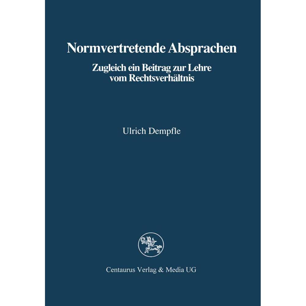 Normvertretende Absprachen, Fachbücher