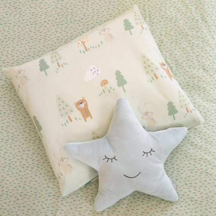 Produktbild Roba Wiegenset 2-teilig Woodland Buddies (35 x 40 cm, 80 x 80 cm)