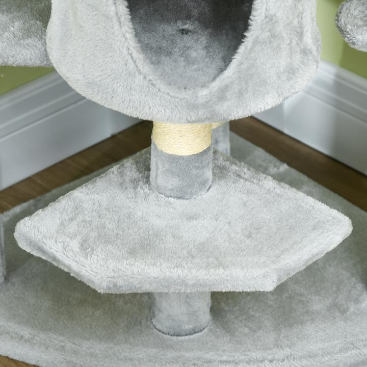 Actual product image Jamb Scratching post (200 cm, Light grey)