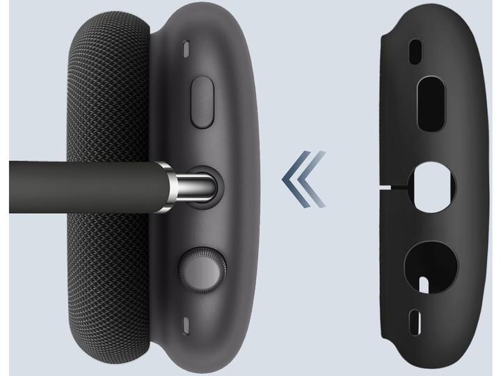Productafbeelding Screenguard Liquid Silicone Case 3-in-1 Set (Apple AirPods Max)