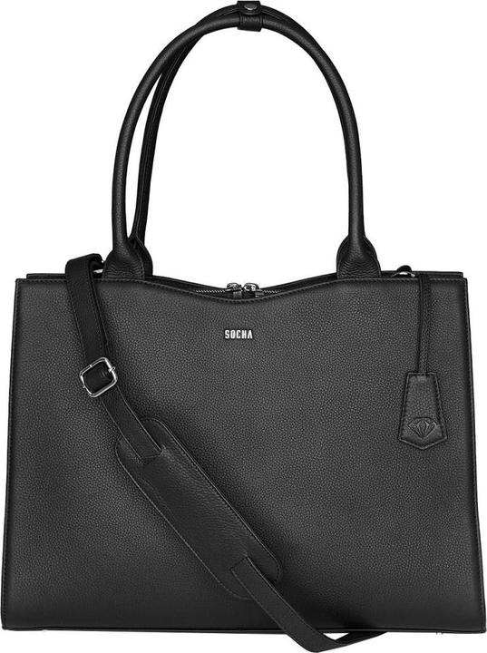 Immagine prodotto Socha Diamond Leather Businessbag 10-14 Nero
