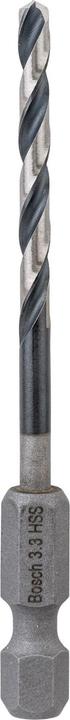 Actual product image Bosch Professional Zubehör HSS Twist Drill with Hexagonal Shank 3.3 mm (3.3 millimetres)