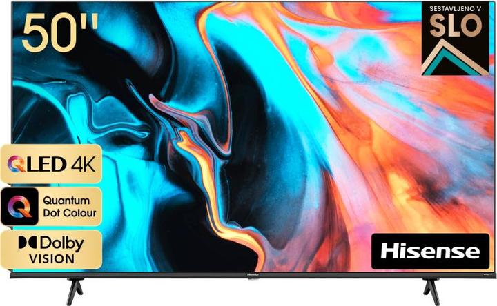 Produktbild Hisense 50E7HQ (50", QLED, 4K, 2022)