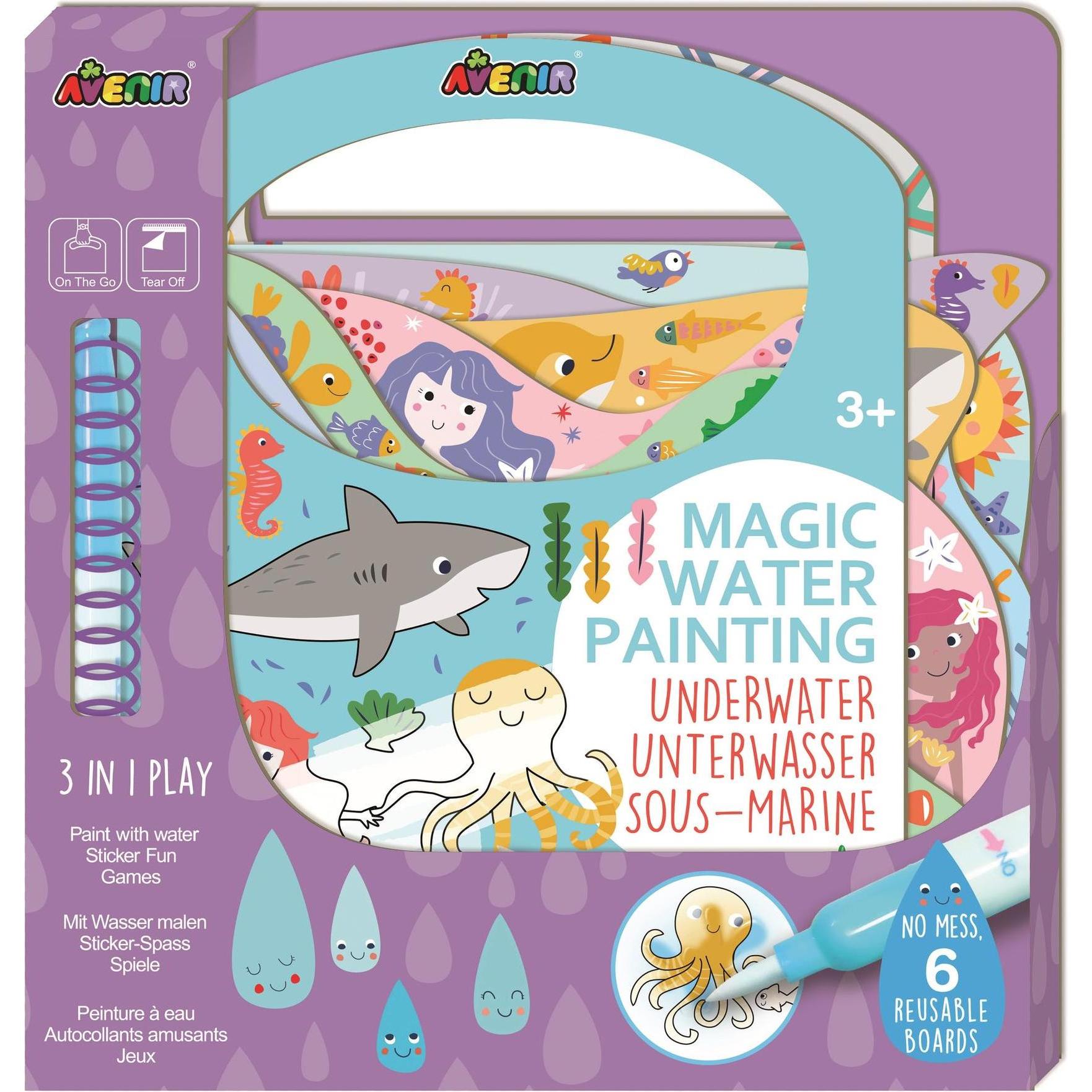 Avenir Ausmalspiel Unterwasser