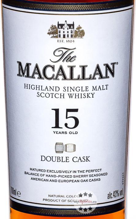 Immagine prodotto Macallan 15 anni Double Cask (1 x 70 cl)
