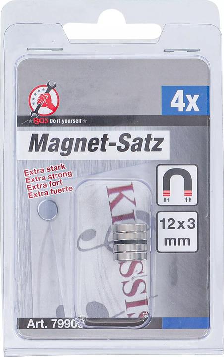 Produktbild BGS Magnet-Satz (4 x)