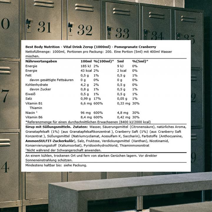 Immagine prodotto Best Body Nutrition Vitale (1 pz., Liquido)