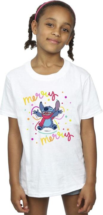 Produktbild Disney Lilo & Stitch Merry Rainbow TShirt Mädchen (140, 146)