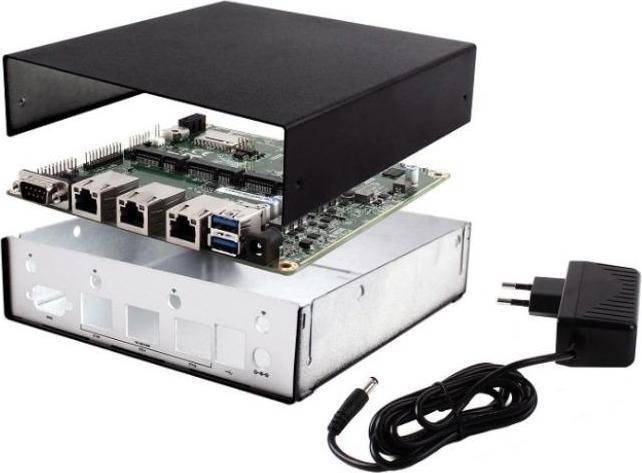 Actual product image Varia OPNsense Ready System - APU2E4, 4 GB RAM, 16 GB mSATA SSD Module, Embedded Box