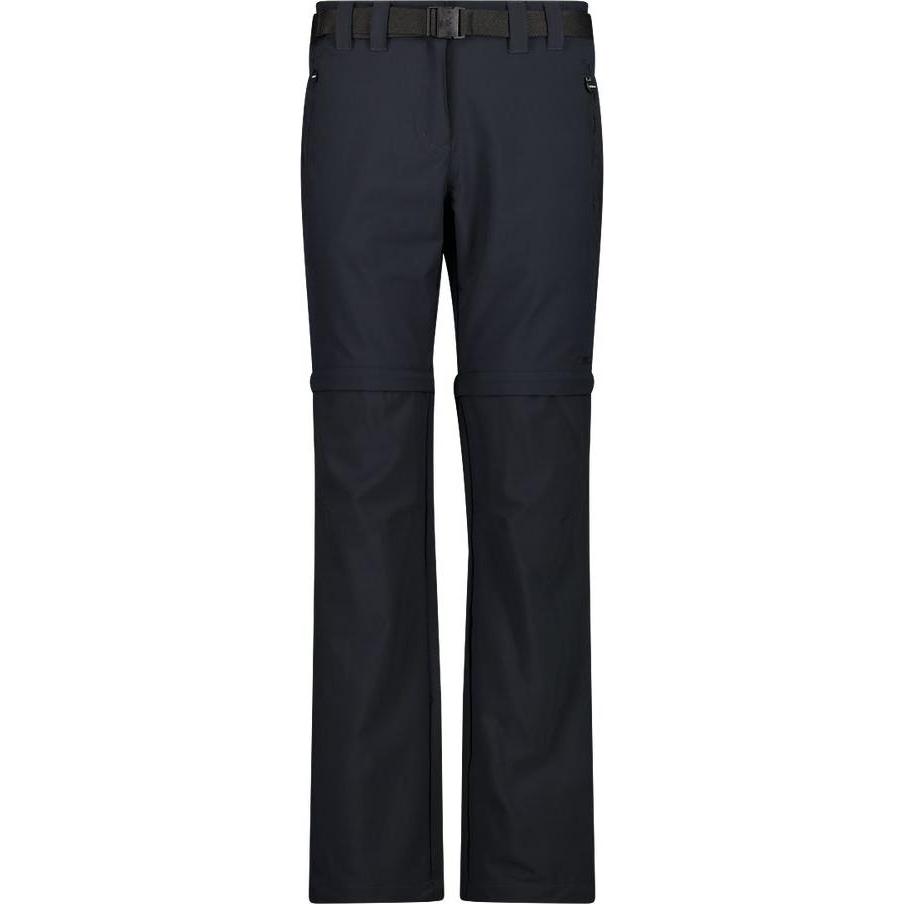 Thumbnail - CMP Campagnolo, Damen, Outdoorhose, Damen Stretch Zip Off Hose (38), Grau, 38