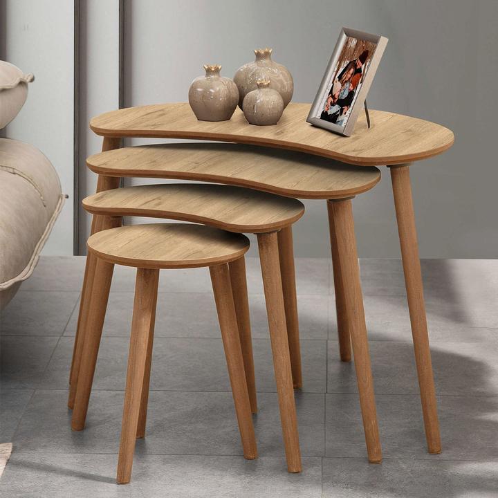 Produktbild Hanah Home Moon Nesting Table 4 Pieces
