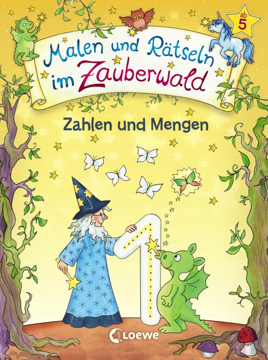 Produktbild Malen und Rätseln im Zauberwald - Zahlen und Mengen