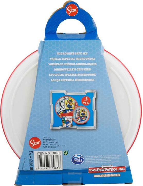 Produktbild Stor Paw Patrol Geschirr-Set