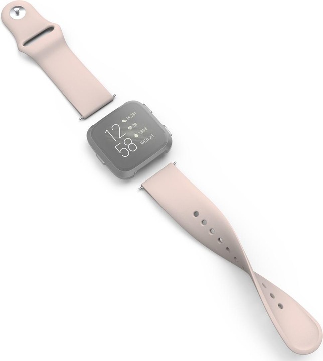 Produktbild Hama 00086233 Smartwatch-Zubehör Band Rose Silikon (Silikon, Versa 2, Versa, Versa Lite)