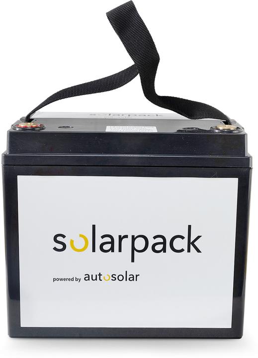 Produktbild Autosolar Lithium-Batterie 20 Ah mit App (entspricht 40Ah) - LiFePo4-Solarbatterie (12.80 V, 55 Ah)