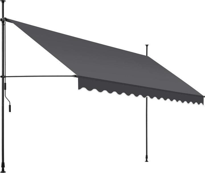 Produktbild tectake Klemmmarkise (4 m)