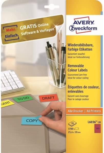 Image du produit Avery Étiquettes d'organisation
