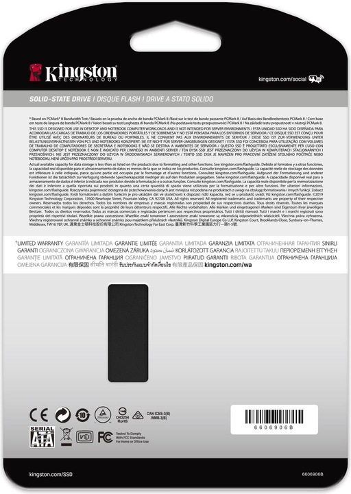 Image du produit Kingston KC600 (2048 Go, 2.5")