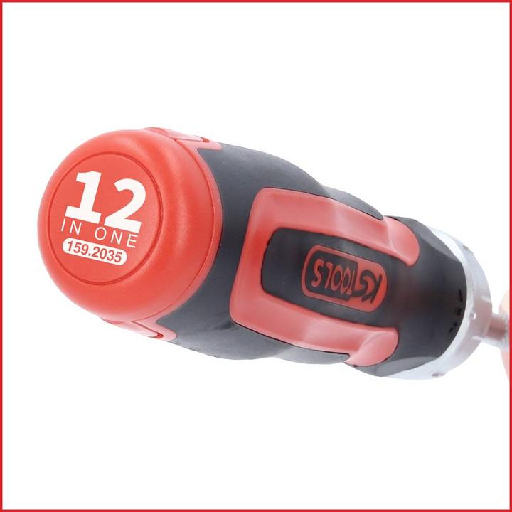 Image du produit KS Tools 12 en 1 Tournevis à cliquet pour embouts
