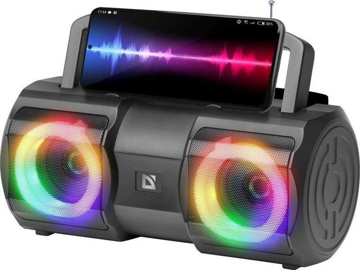 Produktbild Defender Lautsprecher Beatbox 20 Bluetooth 20w Licht/Bt/Mic/Fm/Usb/Tf (5 h, Batteriebetrieb)